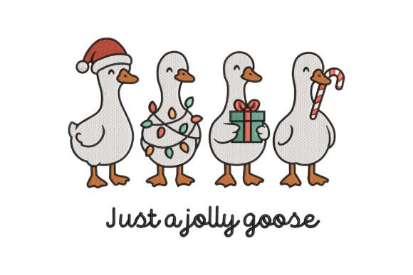 Just a Jolly Goose Embroidery Review