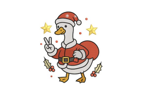 Santa Goose Embroidery: A Designer's Real-World Review